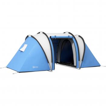 Tenda Impermeável para Família 3000 mm Azul