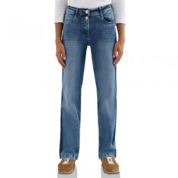 CECIL NEELE Straight-Jeans mit modischem Streifen
