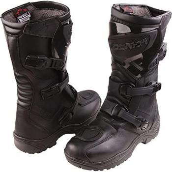 Modeka Ikarus Stivali motocross Uomo Nero 42