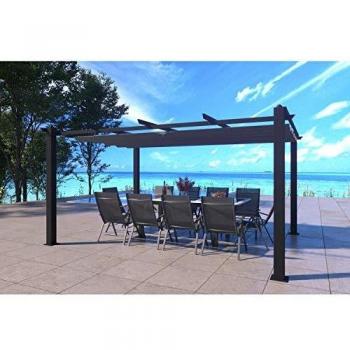 NILA Pergolato Autoportante con Telo Retrattile 3x4