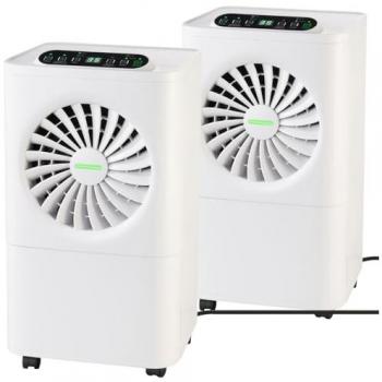 Déshumidificateur SICHLER LFT‑200 – 10 L/j – Filtre HEPA – Espace jusqu’à 25 m²