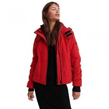 Ottoman Windcheater Superdry Chaqueta Rojo Mujer Talla 8
