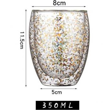 Porte-Buvette Solaire en Verre Créatif
