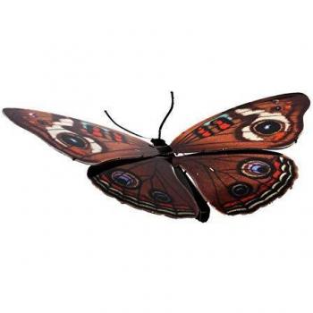 Fascinations Mariposa en Metal Buckeye