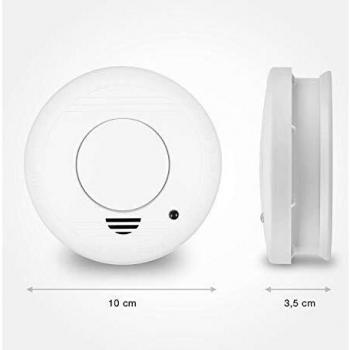 Optical Smoke Alarm Detector Battery Operated Smartwares Battery Included NEW X3