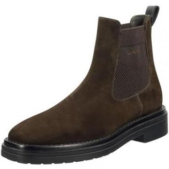 Gant Chelsea Boots aus Leder, Größe 45, Mittelbraun