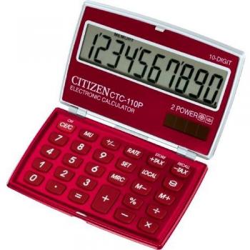 Citizen CTC110RD Rechner in Rot