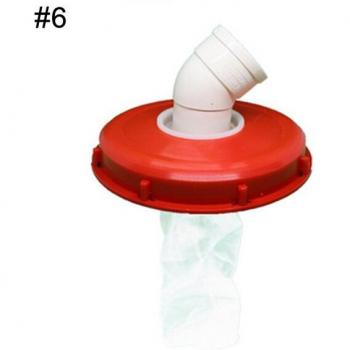 Cubierta de nailon para filtro de agua de lluvia