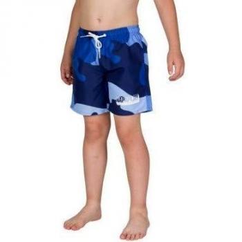 Napapijri K Ven Short, Multicolore (Blu Camo Fu8 Fu81), 128