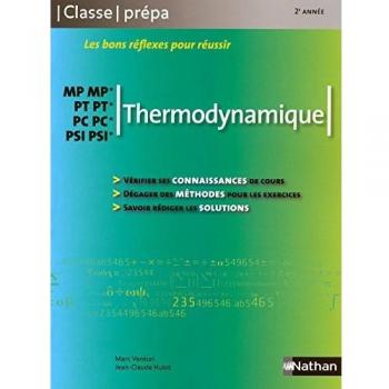 Thermodynamique MP-MP*/ PT-PT*/ PC-PC*/ PSI-PSI*