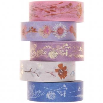 Fleurs Délicates 15 cm x 10 m – Ruban de Protection
