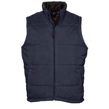 SOLS Men’s Navy Warm Work Vest – Long Sleeve Gilet