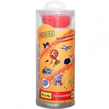 Creathek Kinderknetmasse – 6x40 g – Europäische Version (63216372)