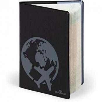 Durable 214401 RFID Reisepasshülle schwarz