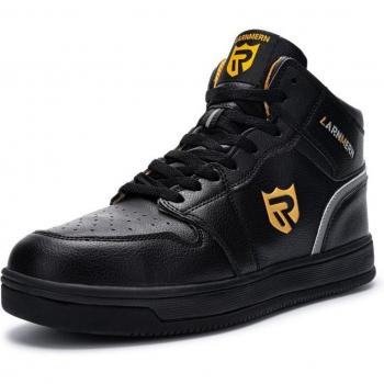 LARNMERN Men's Non-Slip Reflective Safety Shoes