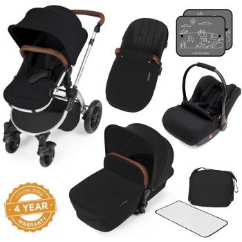 All‑In‑One Ickle Bubba Stomp V3 (Black chassis, silver accents)