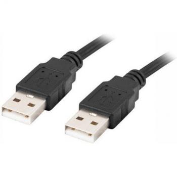 LANBERG 1,8 m USB‑A kabel (M/M) zwart