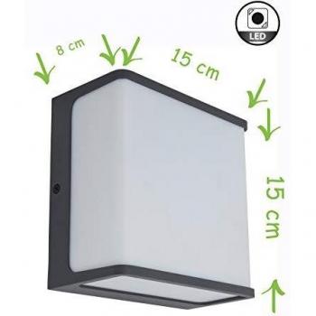 Applique LED Doblo 15cm esterno 4000K