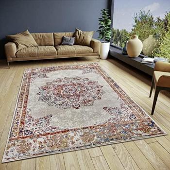 Orient Maderno Medallion 200x280 Cream Rug (Polypropylene, 0.8 mm)