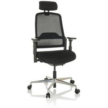 Asiento Ejecutivo Teraro AX para Oficina en Malla/Negro HJH Office