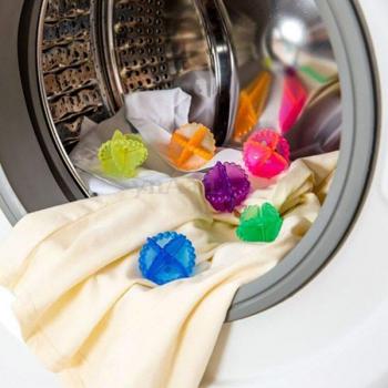 Clear Fabric Washing Balls