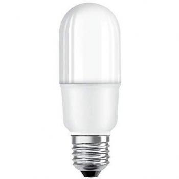 OSRAM LED Star Stick Bulb E27, 9.5W (Equivalent to 75W), 1050 lm, Cool White (4000K), Frosted Finish