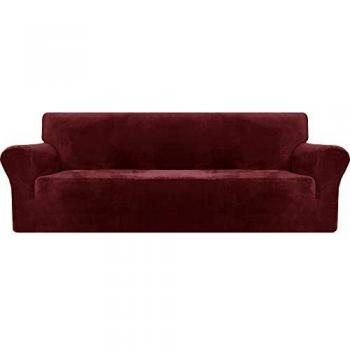 MAXIJIN 4 Seater Velvet Sofa Slipcover