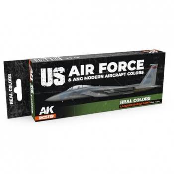 AK Interactive RCS119 USAF/ANG Aircraft Paint Collection