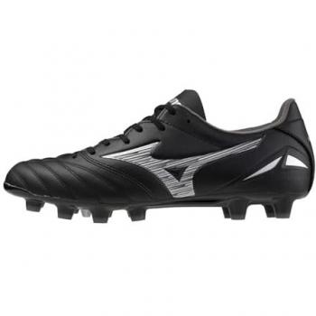 Morelia Neo IV Pro Moulded Stud Cleats – Men’s – FG – Black & Galaxy Silver – Size 8.5