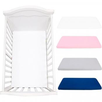 Sábana bajera de color puro para cuna