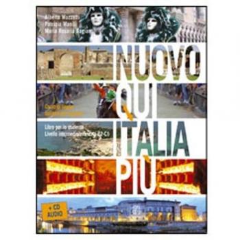Nuovo qui italia piu b2-c1 libro+cd