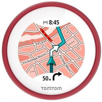 TomTom VIO rojo, navegador de moto para teléfonos inteligentes