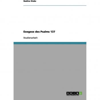 Exegese des Psalms 137