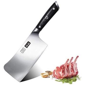 SHAN ZU Couteau de Chef Chinois 17.8cm Acier Inoxydable