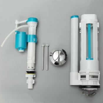 Dual Push Button Toilet Valve Set