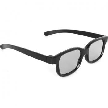 1Pc Black H3 Passive 3D Glasses for Real D