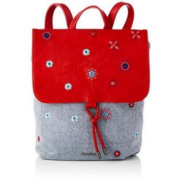 Mochila Desigual, Arola, Carmin, Tamaño Mediano