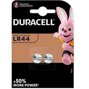 Pack de 2 Pilas Alcalinas Duracell LR44