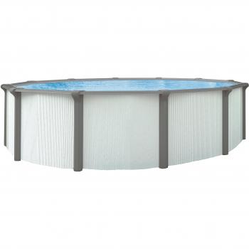 KWAD Rundpool »Green line Evolution«, Komplett-Set 10 tlg., 5,5x1,32 m, in blau, sand oder grau erhältlich