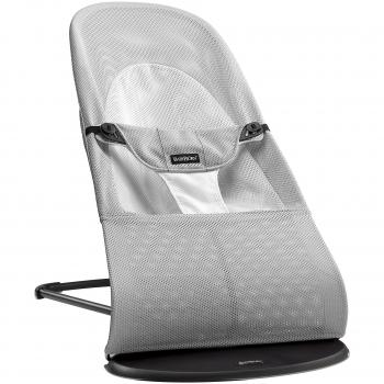 Transat BABYBJÖRN Balance Soft, Mesh, Argent/Blanc