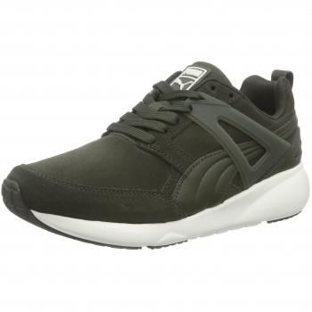 Puma ARIAL SUEDE, Unisex-Erwachsene Sneakers, Grün, 44.5 EU