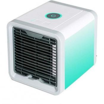 Purificador de aire portátil con humidificador y ventilador de 7 luces