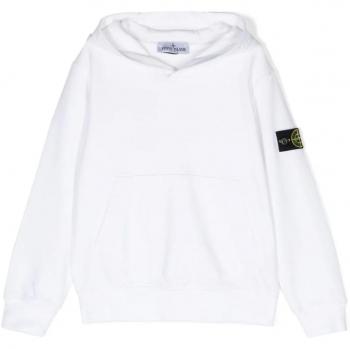 Enfant pull blanc coton Stone Island Junior taille 10