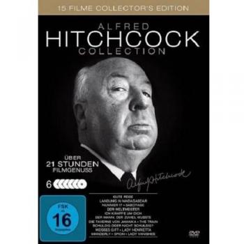 Alfred Hitchcock Collection. 6 DVDs.