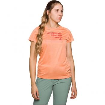 Trangoworld Ohrid Damen Kurzarmtrikot orange