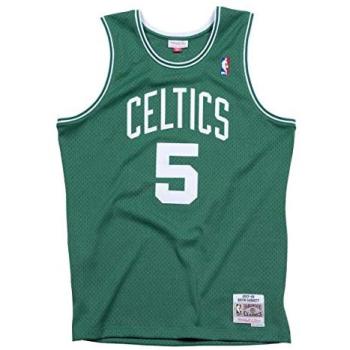 Ken G. 2007-08 NBA Swimmer Jersey Tank – Mitchell & Ness Green S Male Sportswear