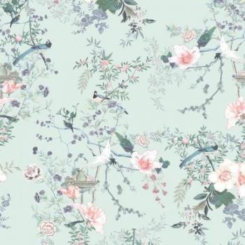 Weißes Hintergrundbild Muriva Lipsy Ophelia 10 m × 53 cm