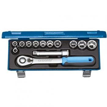 GEDORE 19 KMU-20, juego de vasos hexagonales 1/2