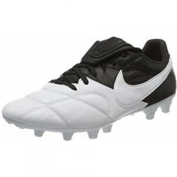 Nike The Premier II FG, Chaussures de Football Mixte Adulte, Blanc (White/White/Black 110)