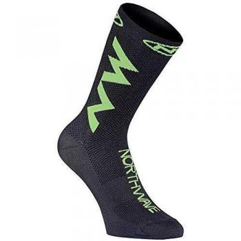 Chaussettes NORTHWAVE Extreme Air Noir-Jaune Fluo